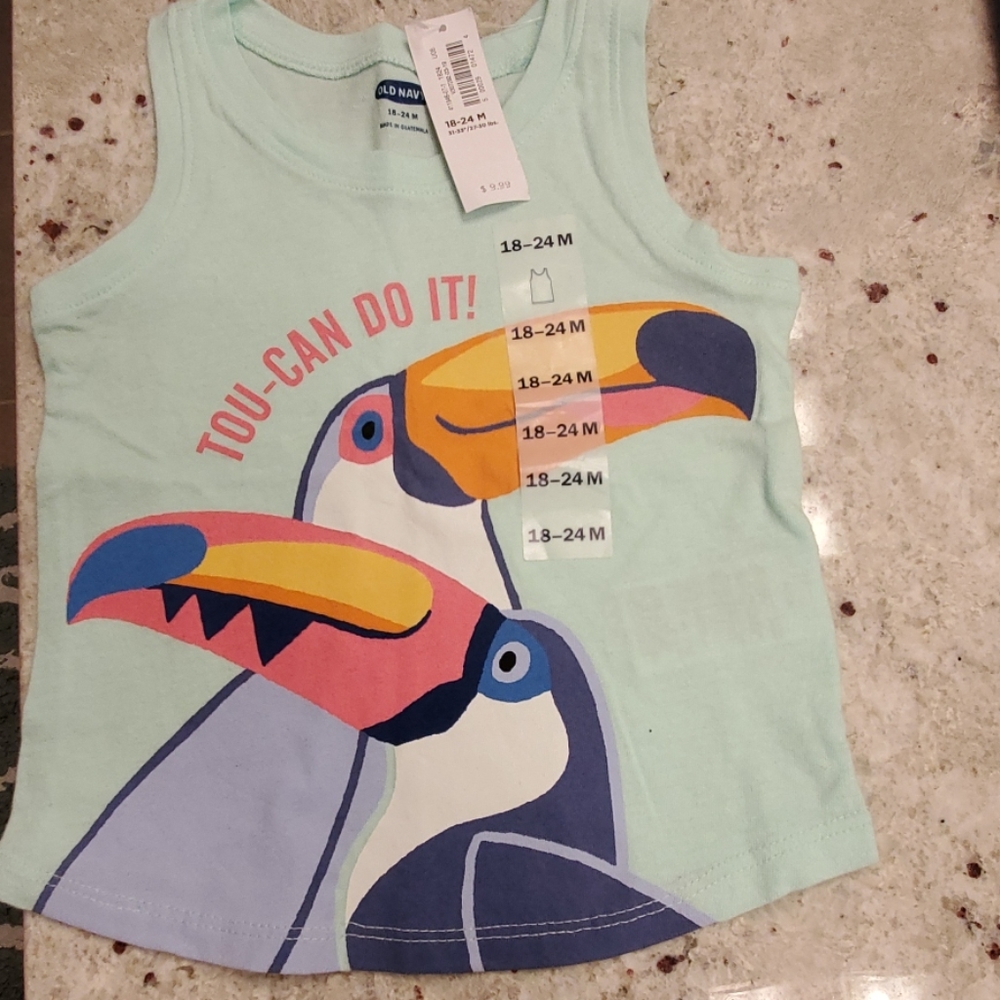 NWT OLD  NAVY Kids tank top